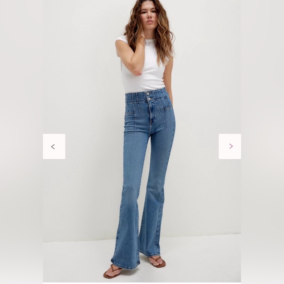 We the Free People Jayde Flare Jeans - Picture 2 of 11
